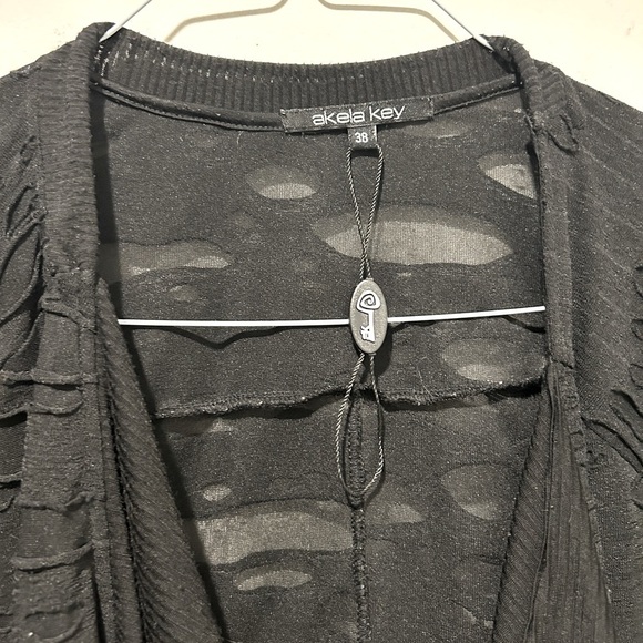 AKELA KEY OPEN CARDIGAN ~ size US 6 - Picture 2 of 6